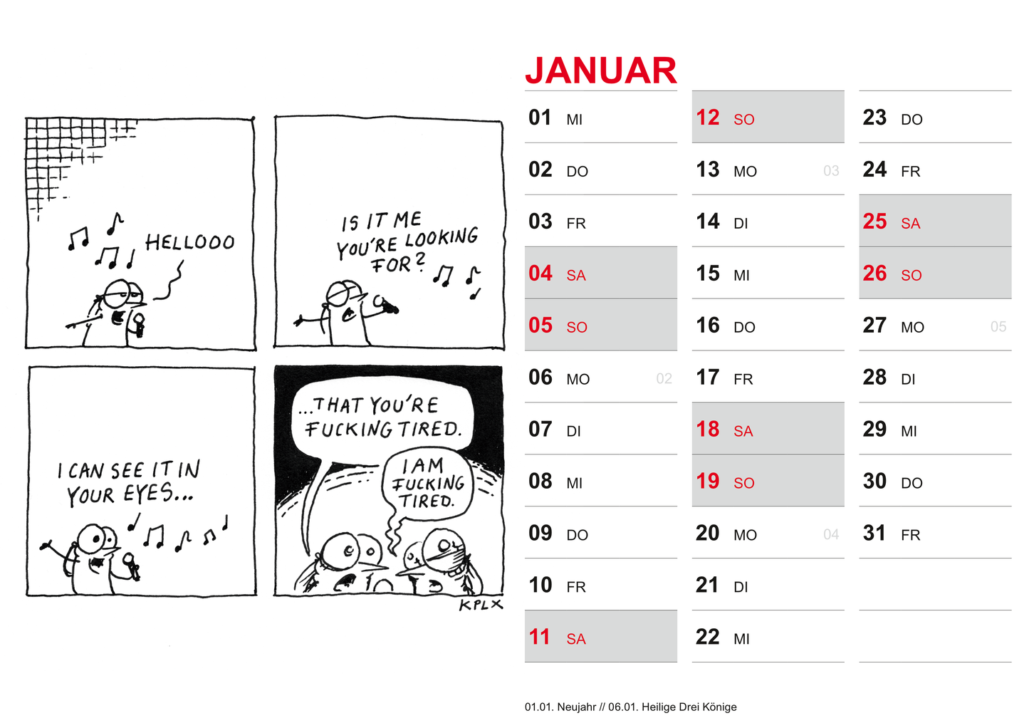 Calendar 2025