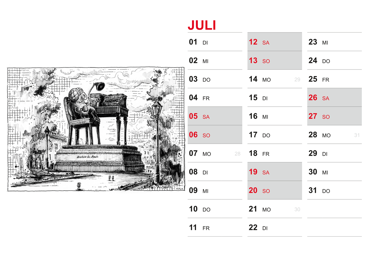 Calendar 2025