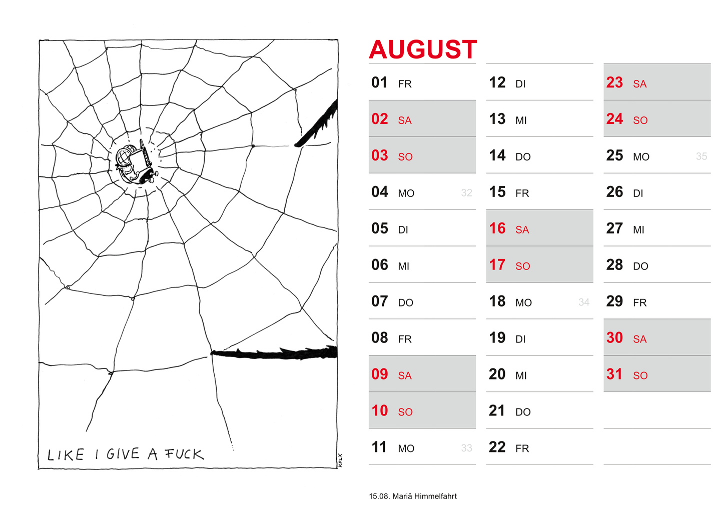 Calendar 2025