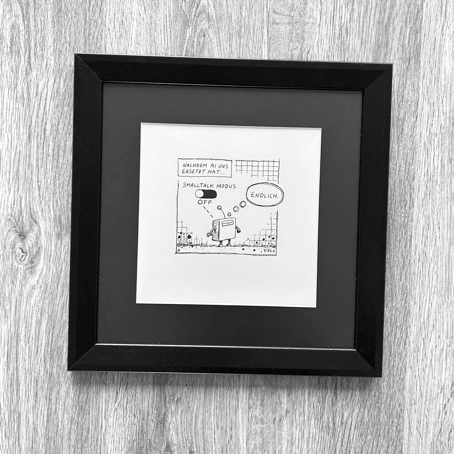 Original Finally in the frame