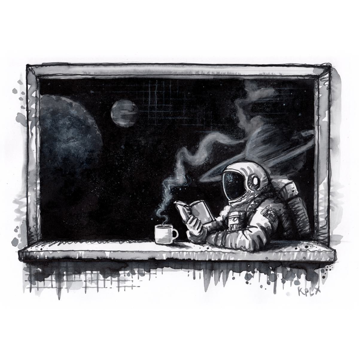 Cosmic Coffee Poster