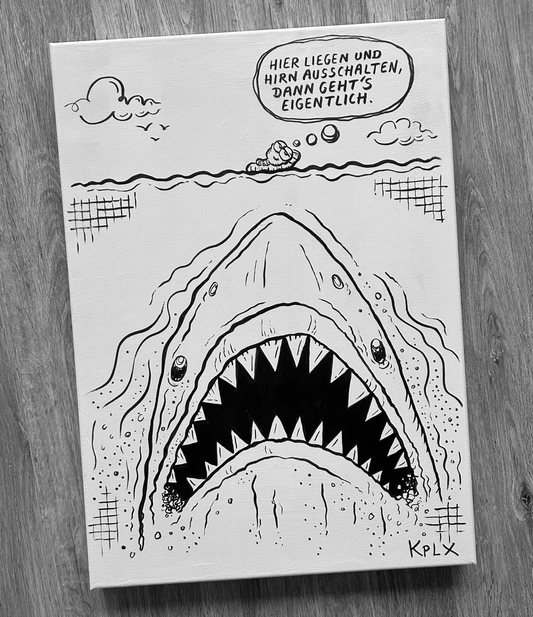 Original 50x70 canvas brain