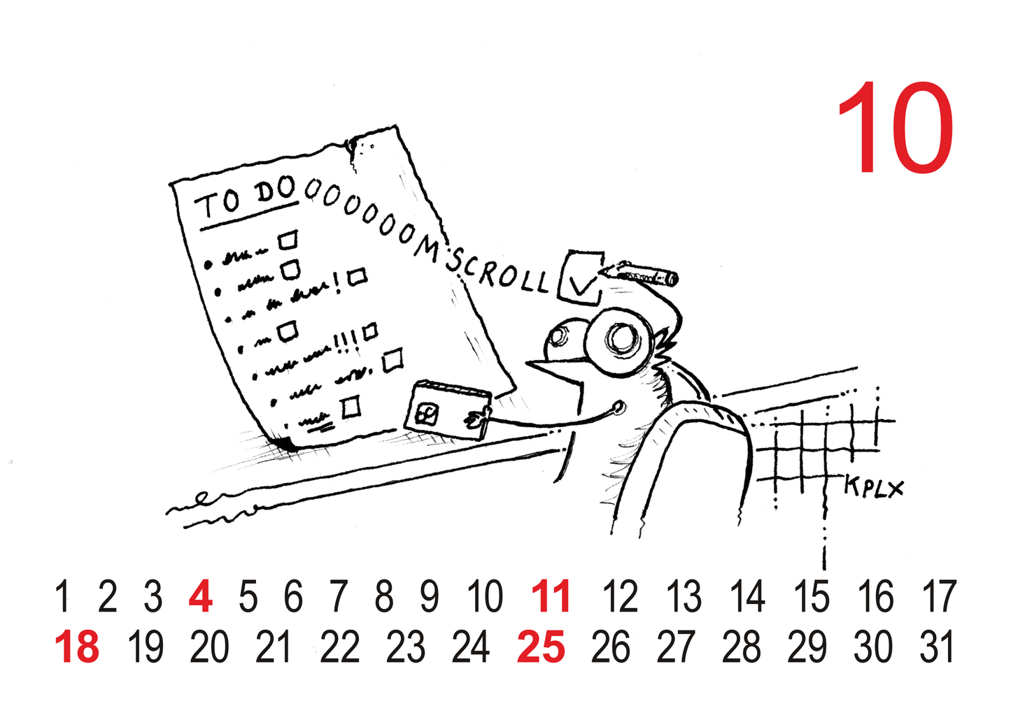 Tischkalender 2026