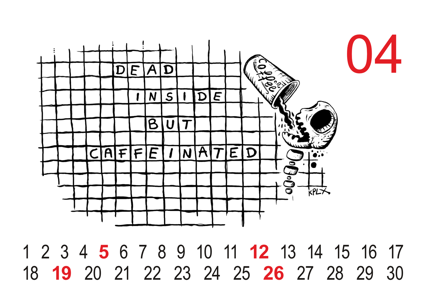Tischkalender 2026