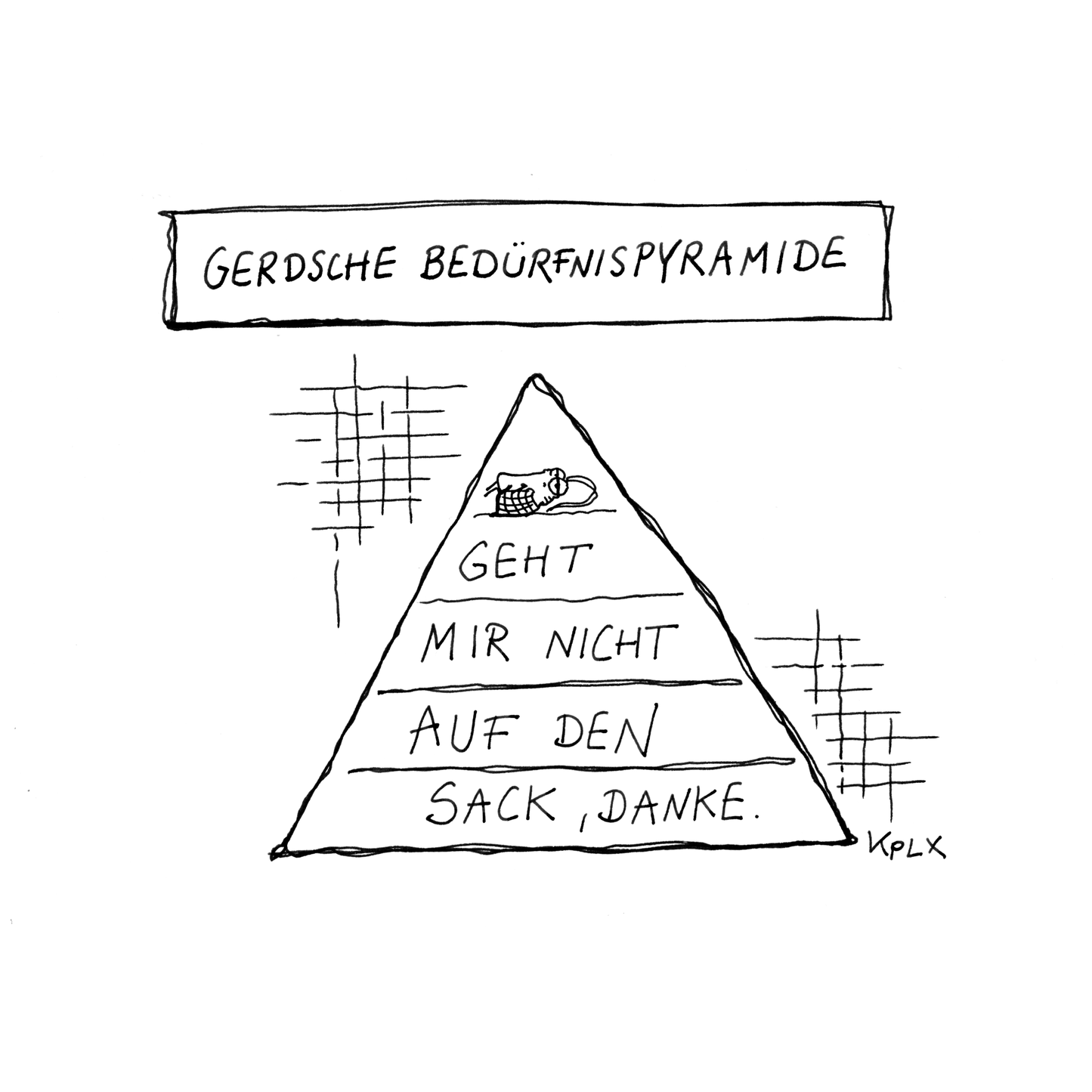 Original Gerd Pyramid in frame