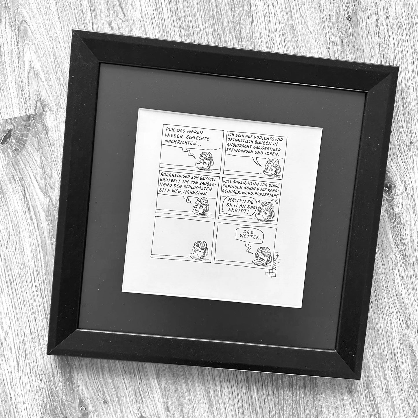 Original news in the envelope