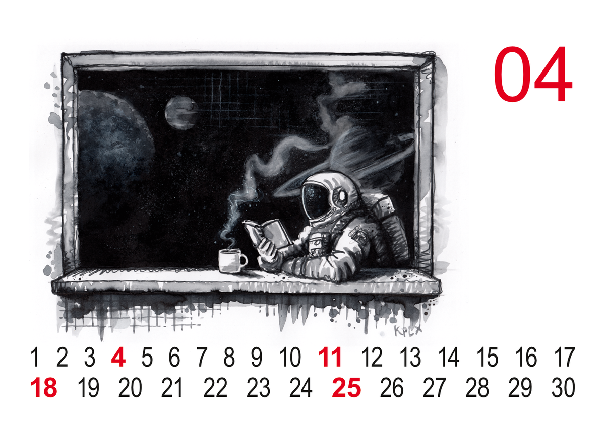 KPLX 2027 Desk Calendar