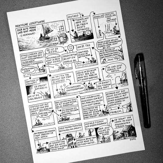 Hektische Lesestunde