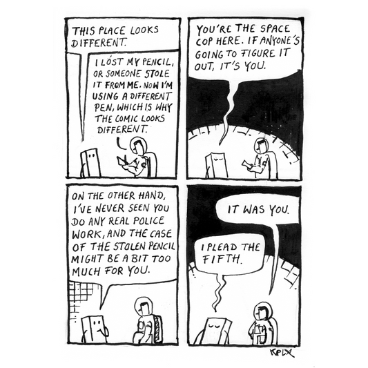 Space Cop Diary 12