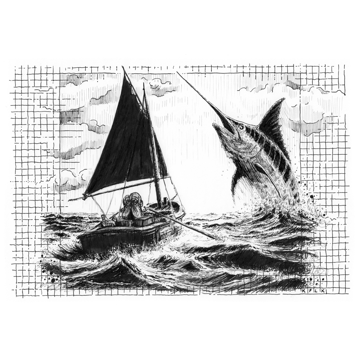 Original Freitagsfliege 166 im Umschlag