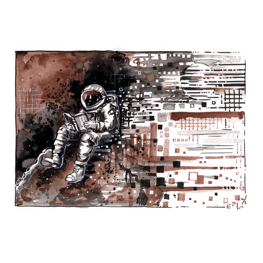 Inkfriday 27 Glitch Fine Art Print