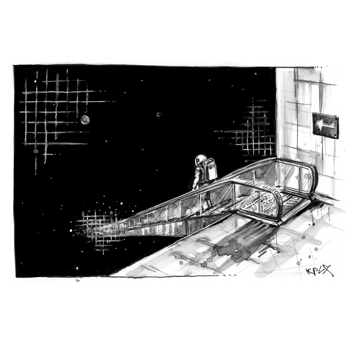 Out of Office Fine Art Print