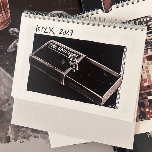 KPLX 2027 Desk Calendar