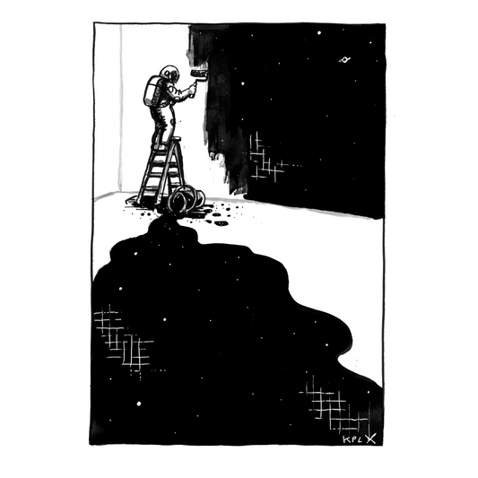 Inkfriday 29 Spill Fine Art Print