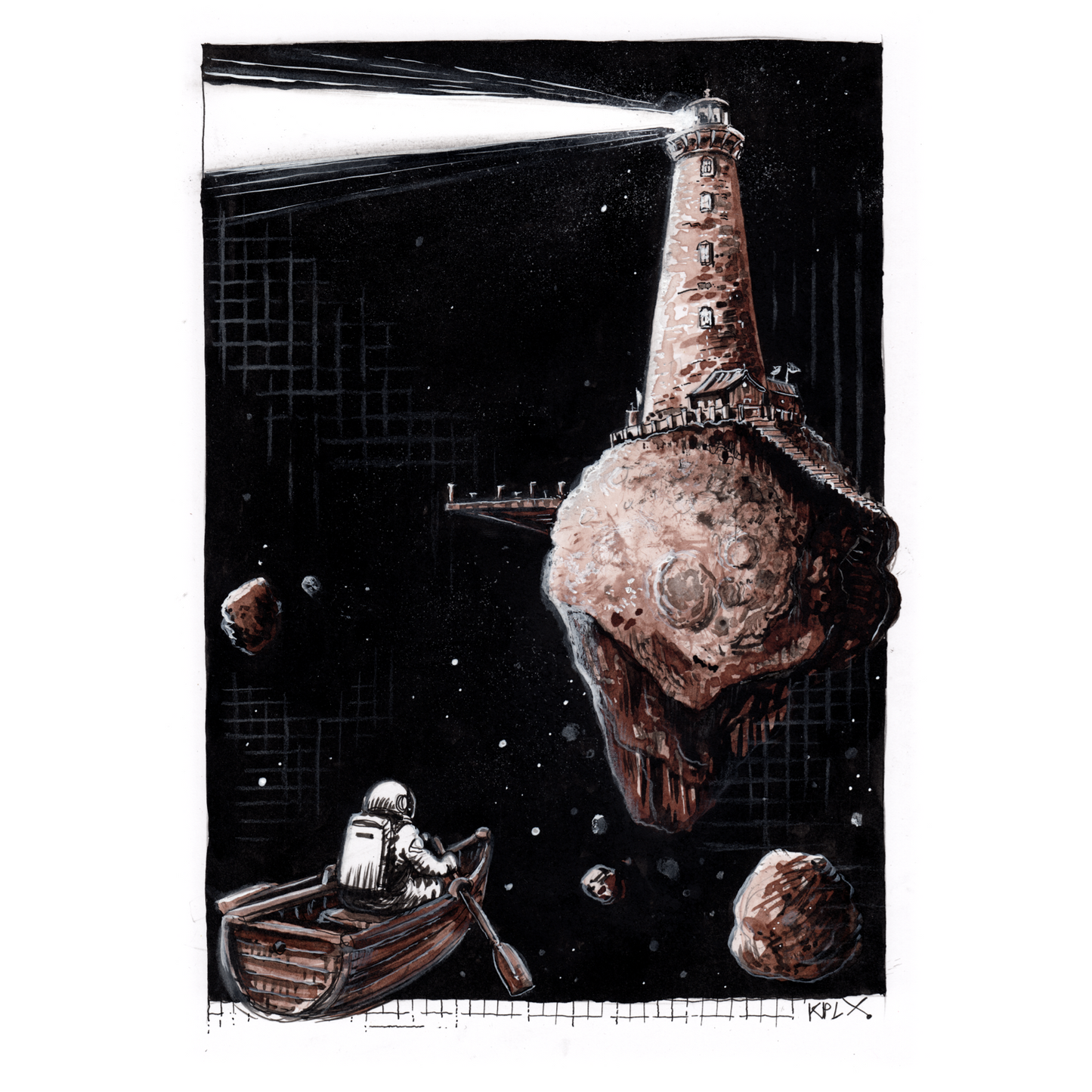 Inkfriday 18 Beacon Fine Art Print
