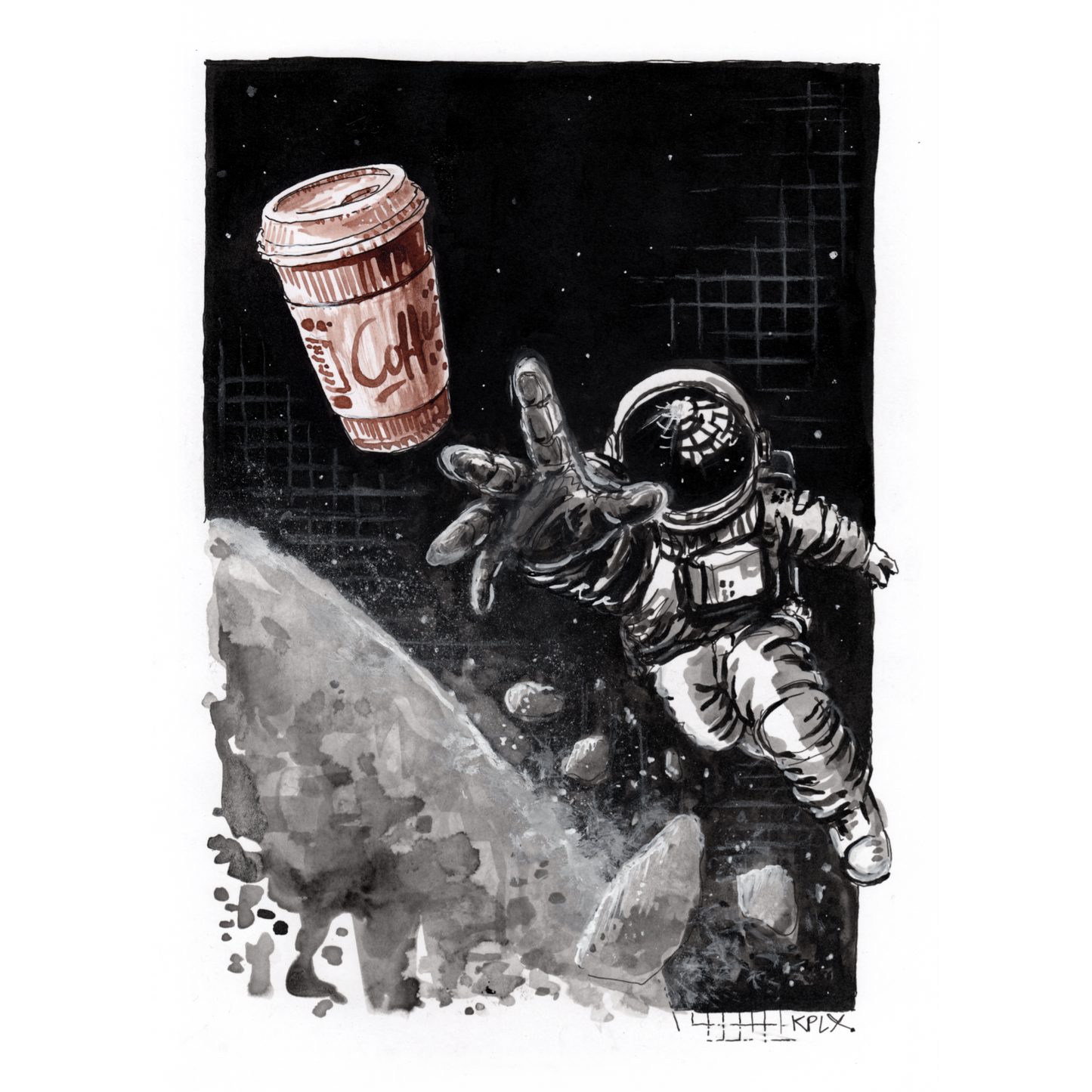 Mission: Coffee Fine Art Print