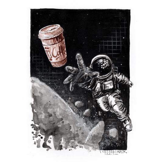 Mission: Coffee Fine Art Print