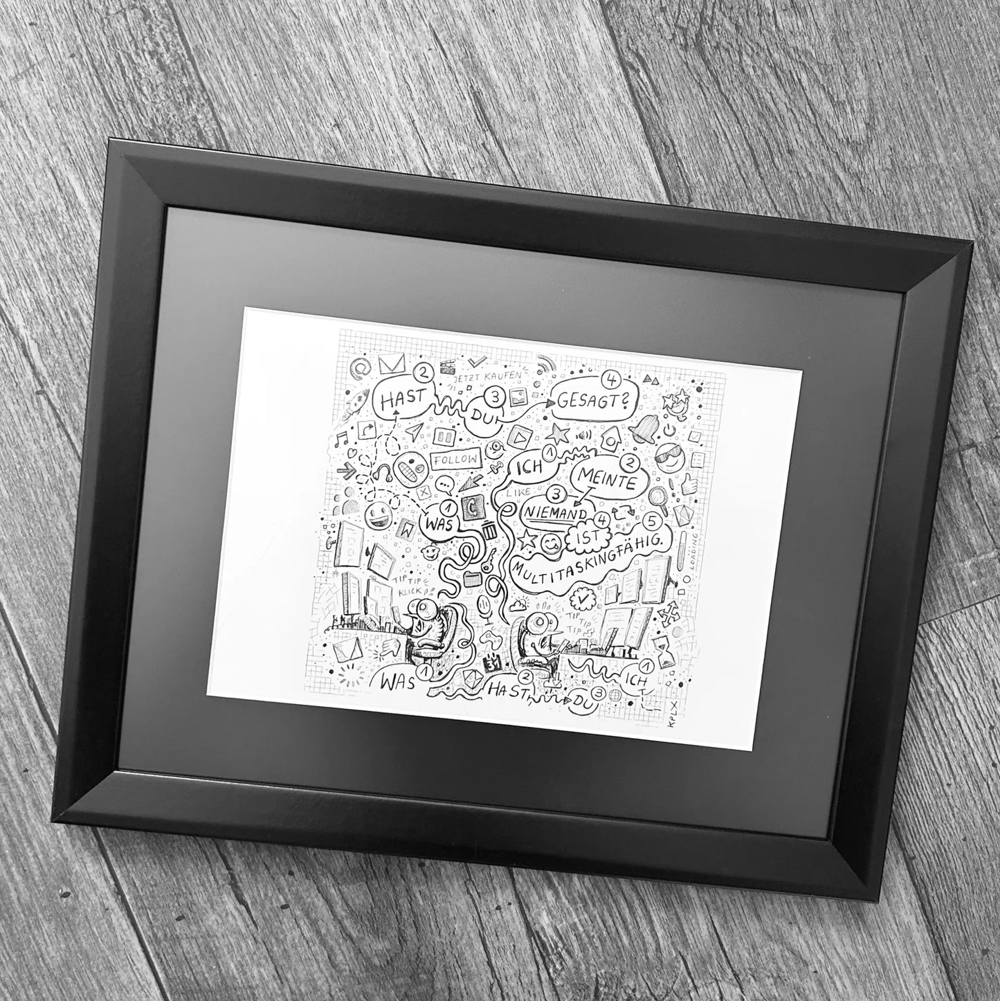 Original multitasking in the frame