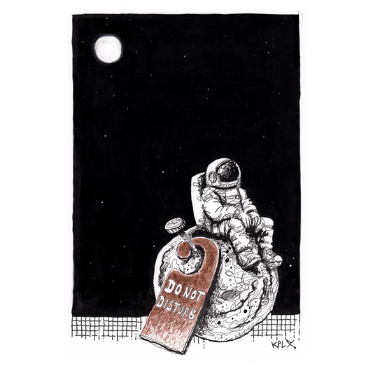 Need Space Fine Art Print