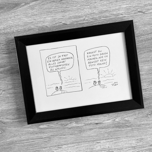 Original reflex in frame