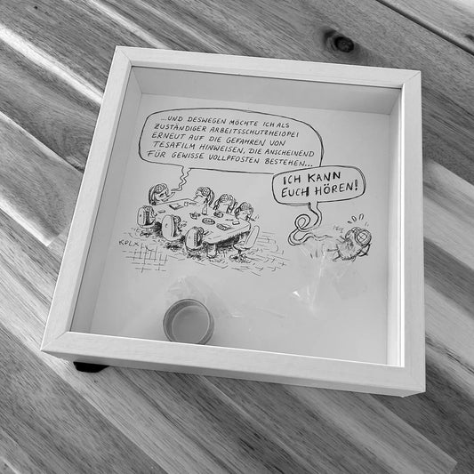 Original Tesa in the frame