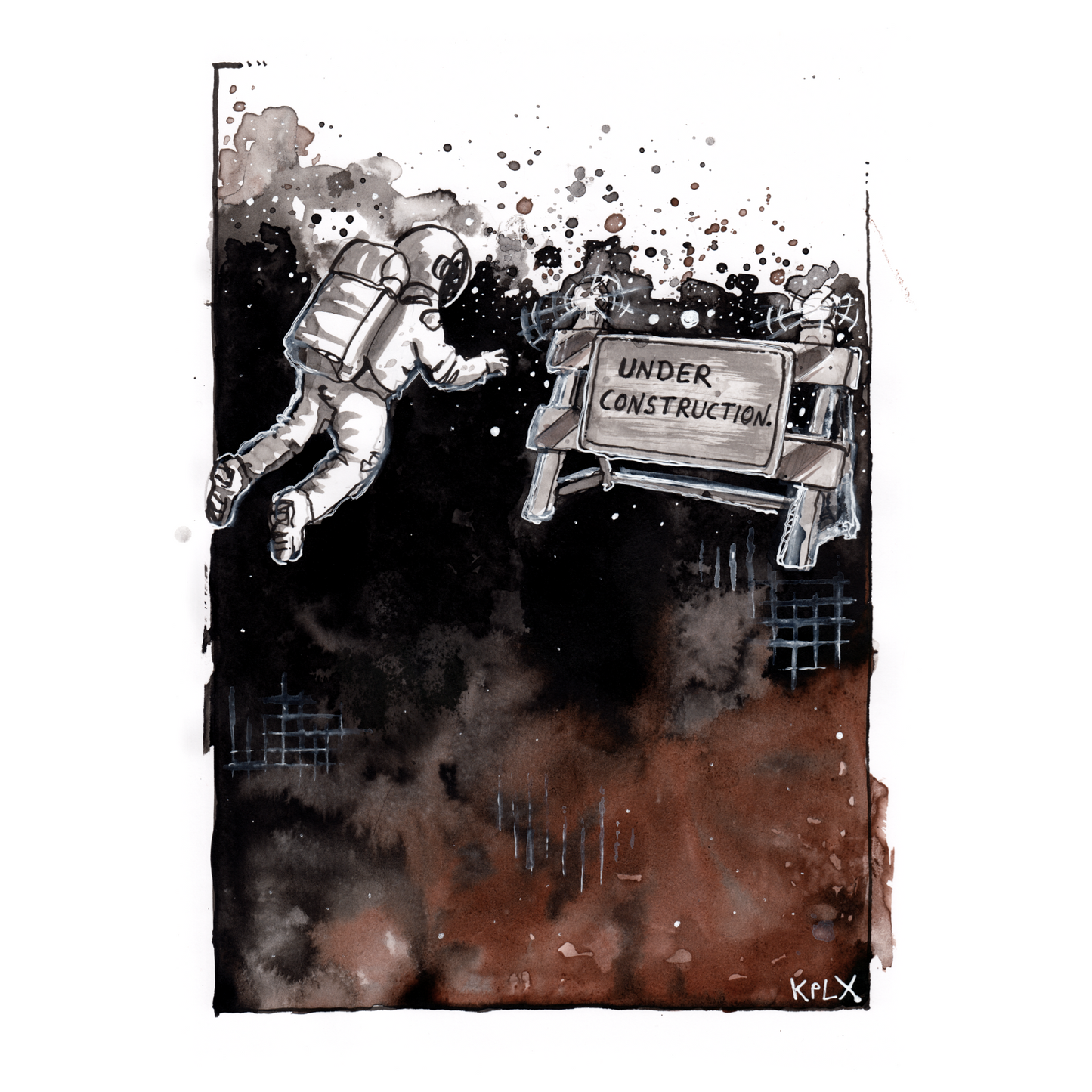 Under Construction Fine Art Print